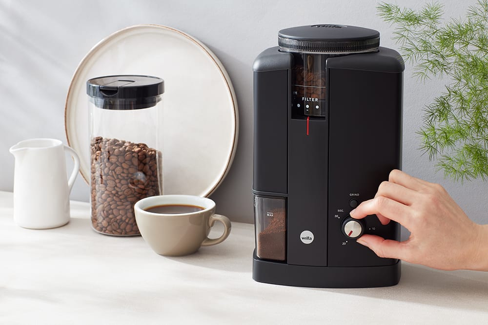 Wilfa Svart Aroma Precision Coffee Grinder (Black)