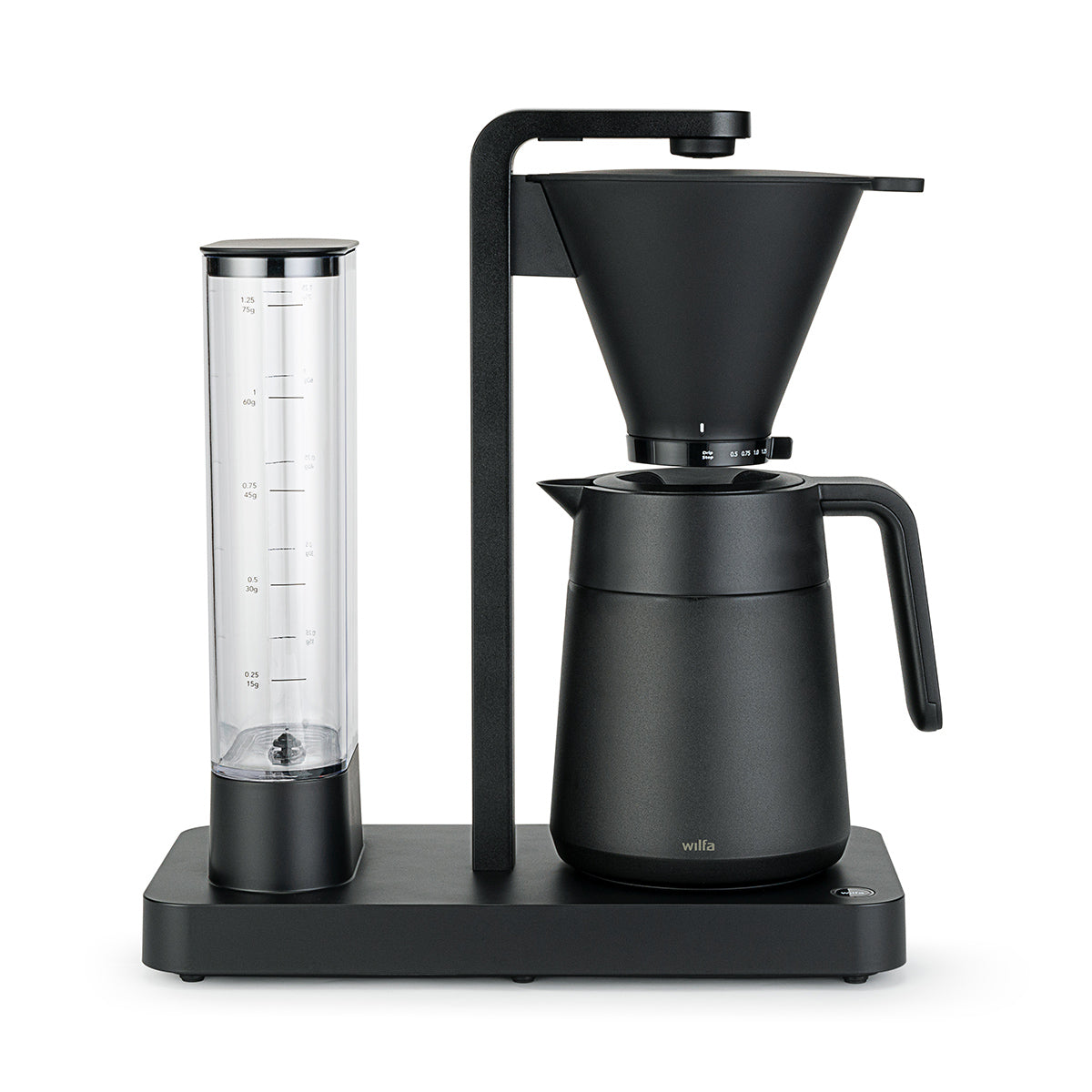 Wilfa Performance Thermo Coffee Maker and Svart Coffee Grinder (Silver) Bundle